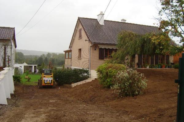 Plantations par votre entreprise d'espace vert
