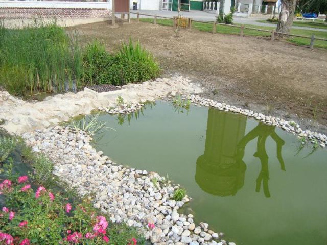 Réalisation de bassin - chantier  Lépine