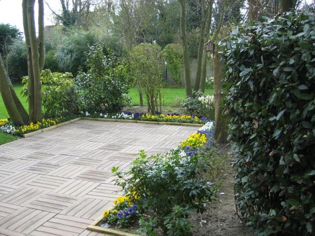 Réalisation de terrasse