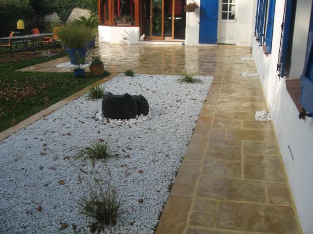 Réalisation de terrasse