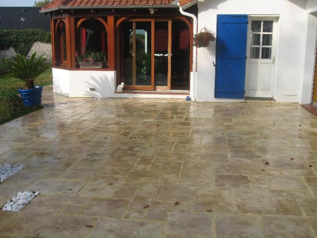 Réalisation de terrasse