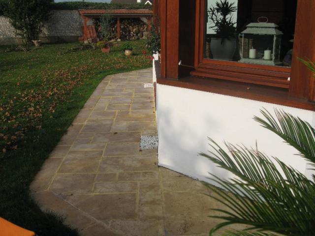Réalisation de terrasse