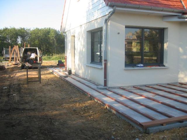 Réalisation de terrasse