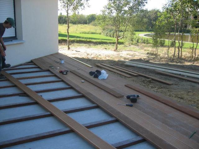 Réalisation de terrasse
